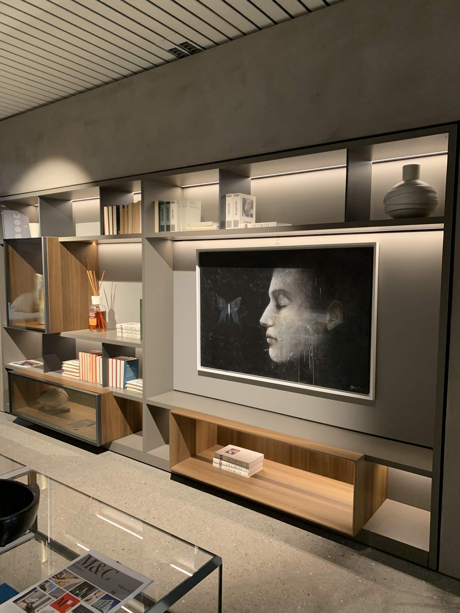 Libreria Design Molteni