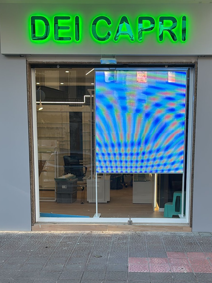 VetrinaLED installazione 4